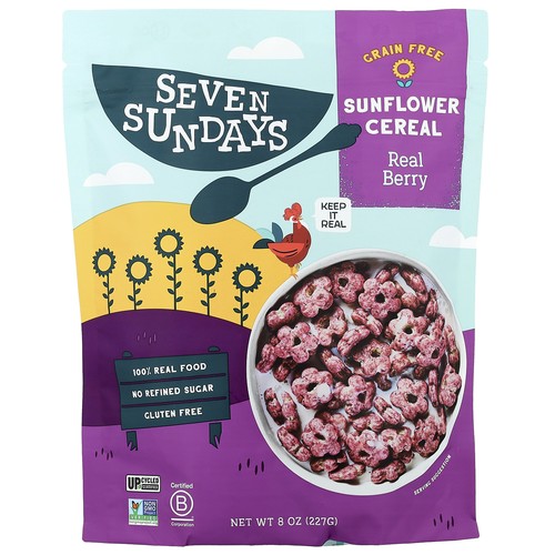 Sunflower Cereal, Real Berry, 8 oz (227 g)