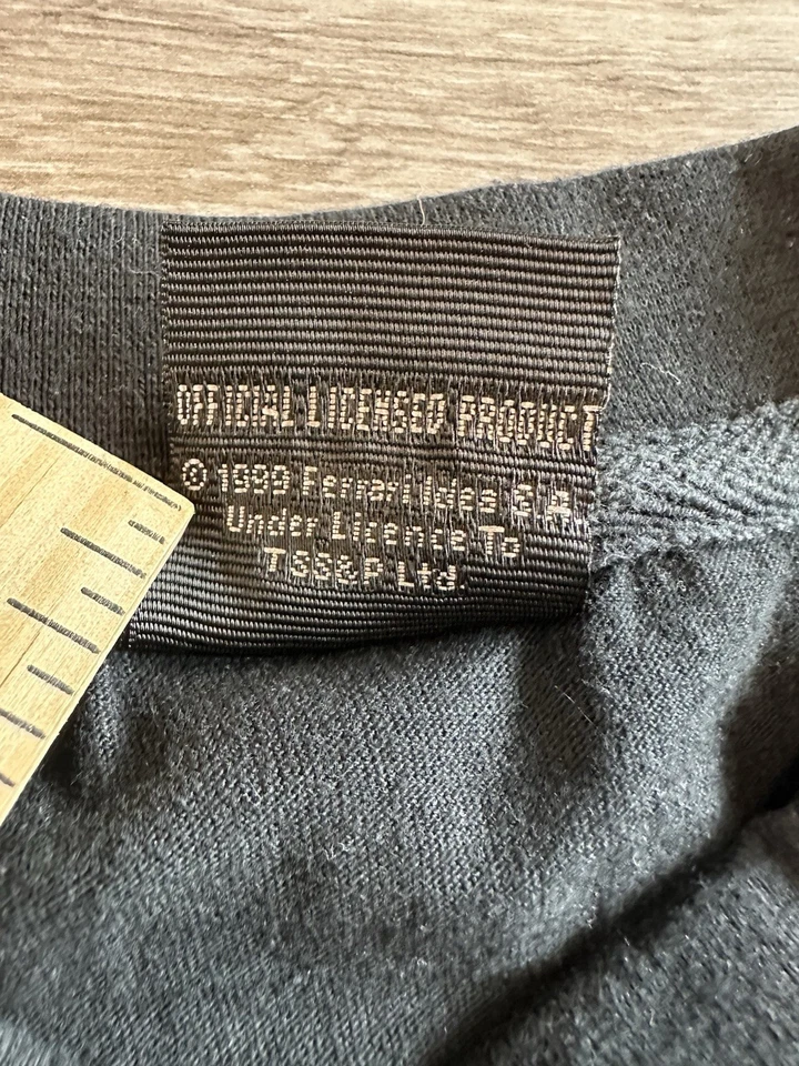 Camiseta de Colección Ferrari F1 Cromo Semental RARA Cromo Caballo Hombre’s L Negra 1999 Foto 3 de 4