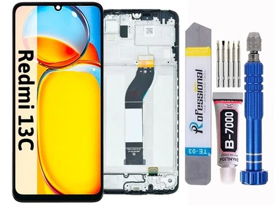 Für Xiaomi Redmi 13C Display Bildschirm LCD + Touch Screen Rahmen