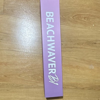 Beachwaver Co Beachwaver B1 Rotating Curling Iron 1'' Ceramic Barrel Pink Purple