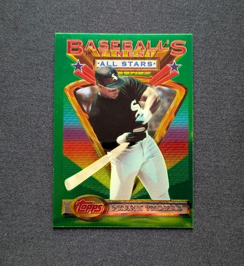 1993 Topps Finest - Frank Thomas #102 Chicago White Sox HOF