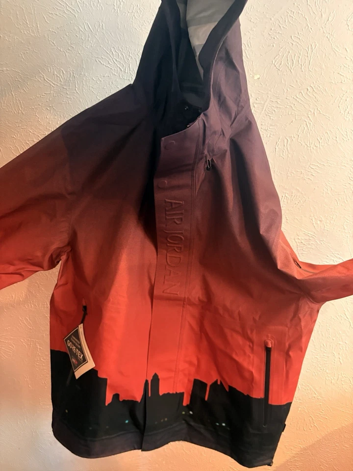 Chaqueta Air Jordan Skyline Gore-Tex Prohibida All Star Exclusiva Talla Extra Grande XL Foto 2 de 3