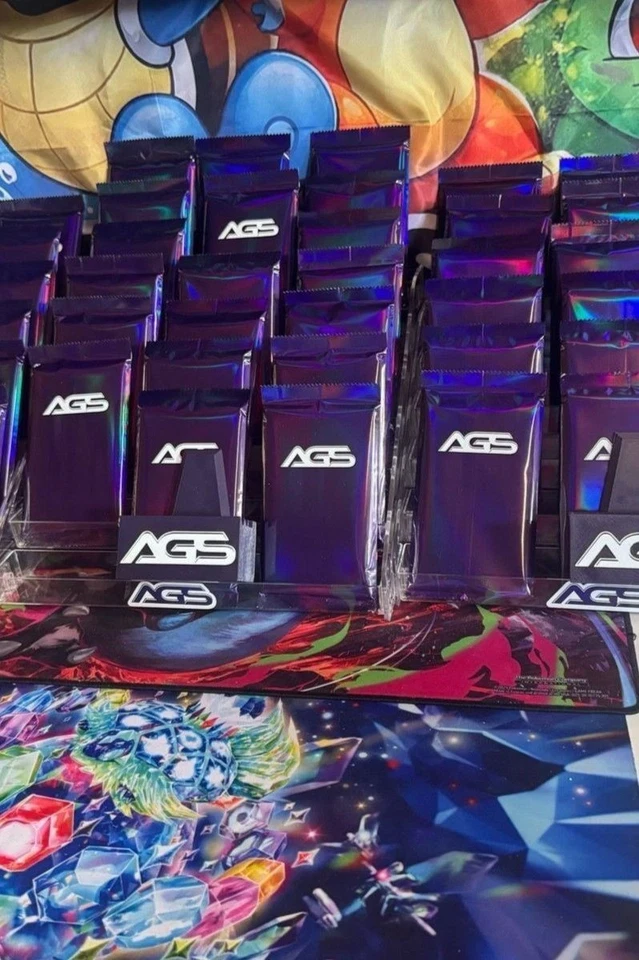 AGS SUPER SLABS - 5 ENGLISH CHASE SLABS - GUARANTEED 10 - GUARANTEED AR