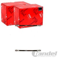 2X Trw BremsschlÄUche Hinten Beidseitig Innen Passend FÜR Chevrolet Corsa Opel