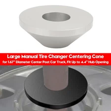 Large Manual Tire Changer Centering Cone for 1.67" Diameter Center Post Car US