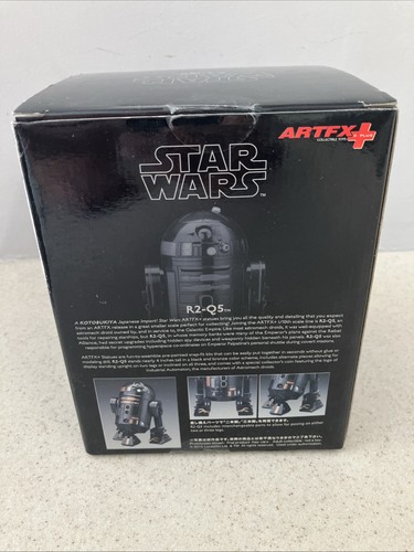 KOTOBUKIYA ARTFX+ STAR WARS R2-Q5 DROID 1/10 SCALE VINYL NYCC 2013 - Picture 3 of 4
