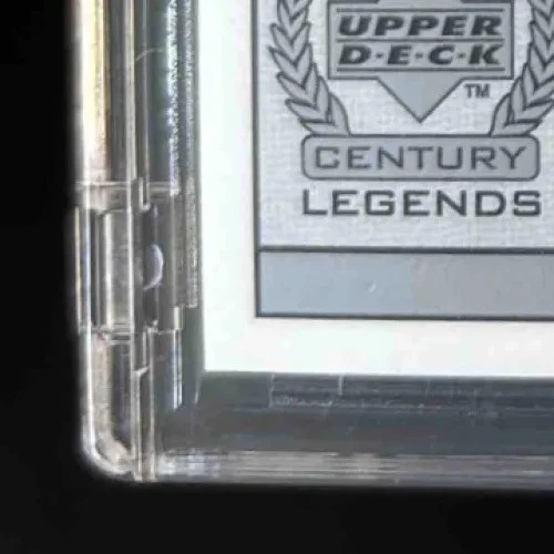 1999 Upper Deck Century Legends Ernie Banks Epic Signatures Auto Chicago Cubs - Image 4 of 4