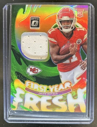 2025 Donruss Optic Jalen Royals Neon Green (RAW)