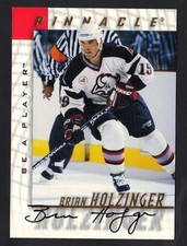 1997-98 BAP BRIAN HOLZINGER #34 AUTOGRAPHS (REF 9446)