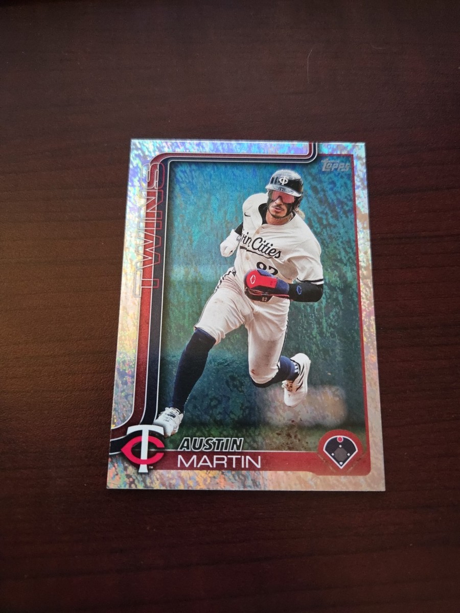 2025 Topps Series 2 Baseball #595 Austin Martin Foilboard | eBay