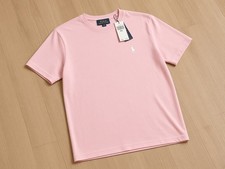 Polo Ralph Lauren Classic Fit 2XL Pink Cotton Knit Crewneck Standout Style