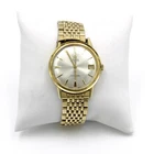 Vintage Omega Seamaster Automatic 14K GF Date 6.5 Inch Mens Wristwatch #WB2947-1