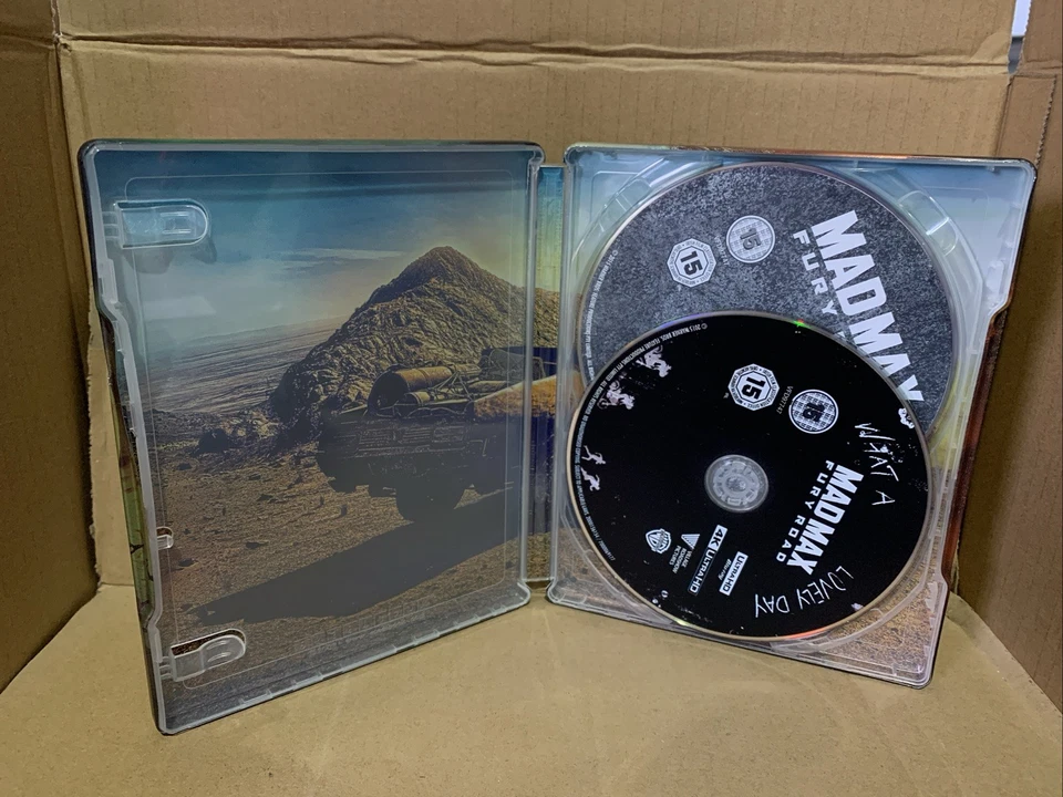 Mad Max Fury Road Steelbook [4K Ultra HD] [2015] [Blu-ray] [Region Free] - Image 3 of 4