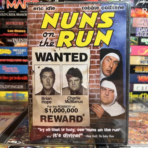 Nuns on The Run 1989 DVD Brand New Eric Idle Robbie Coltrane VHTF Comedy OOP