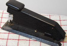 Vintage B5 Bostitch Industrial Black Finish Desk Stapler Made In USA