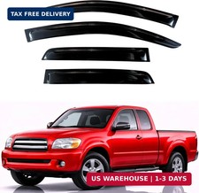 Rain Guards Fit For 2000-2006 Toyota Tundra Access Cab Out-channel Window V