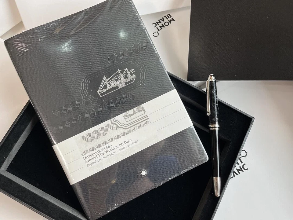 Montblanc Meisterstück Notebook 164R Classique Ballpoint Pen Gift Box - Image 4 of 4