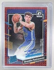 Brandin Podziemski 2023 Panini Donruss Optic #256 Choice Rated Rookie RC Auto