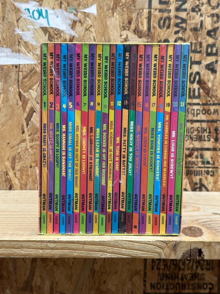 My Weird School 21-Book Box Set - Gutman, Dan - Good Foto 4 de 4