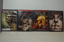 Horror DVD's lot of 4 Carrie, House of blood, kane, drag me to hell