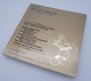 MICKEY MOUSE The First Fifty Years (1978) DISNEY Super 8mm Movie w/ Sound 400'