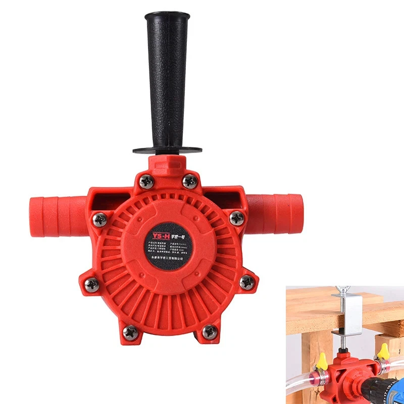 Self-priming Transfer Pump Electric Drill-Driven Pump Oil/Water Transfer Pump - Image 2 of 4