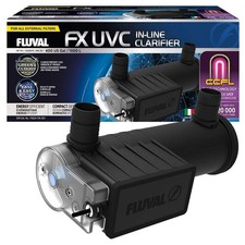 Fluval FX-UVC In-Line Clarifier Aquarium Clear Water Fish Tank FX2 FX4 FX5 FX6