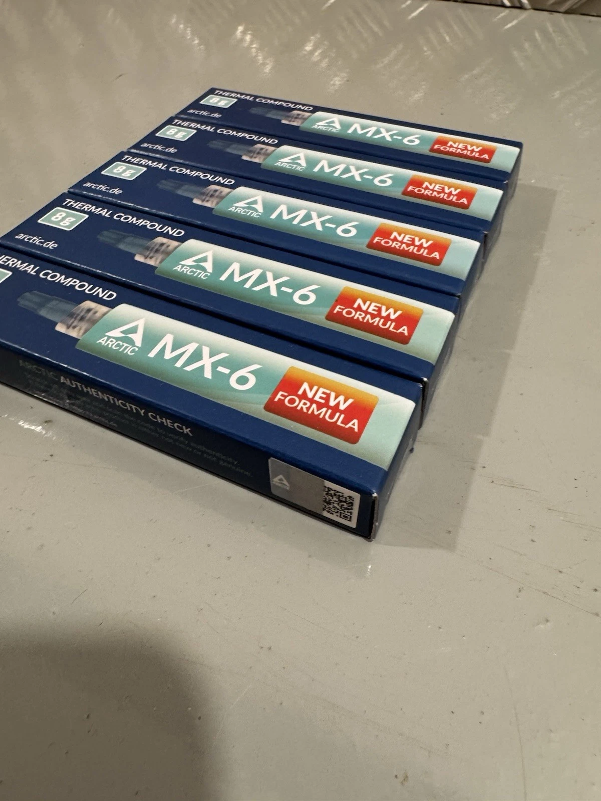 5x Arctic MX-6 Thermal Compound Paste Tube 8g Brand New Sealed 2