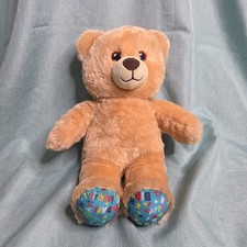 Happy Birthday Build A Bear Beige Great Condition 16inches Blue Feet Tush Tag