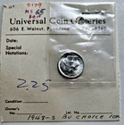 1948-S 10C Roosevelt Dime, 90% Silver / BU Choice