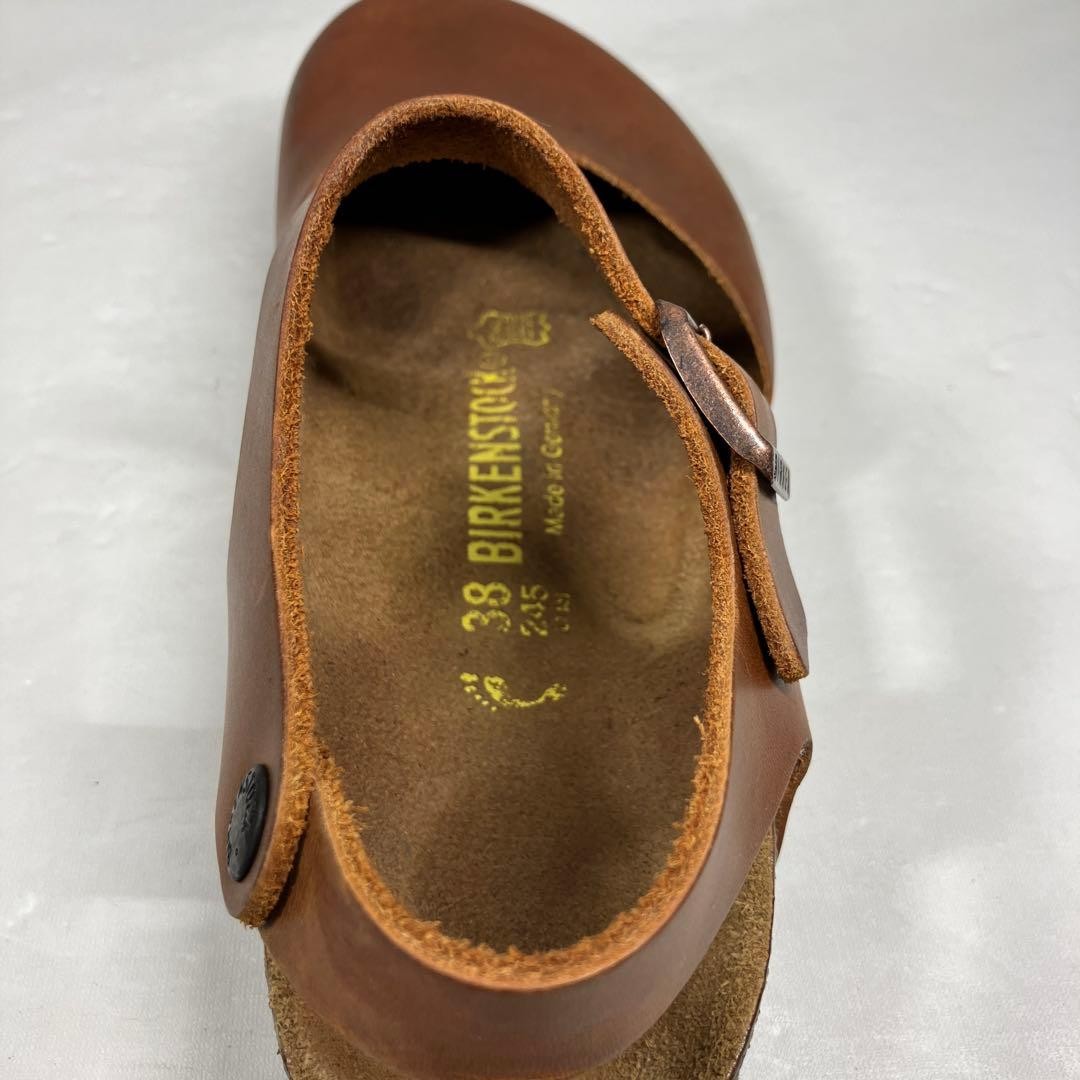 BIRKENSTOCK Messina 茶 38 Discontinued Rare BIRKENSTOCK MESSINA Messina 38 24.5cm No Box