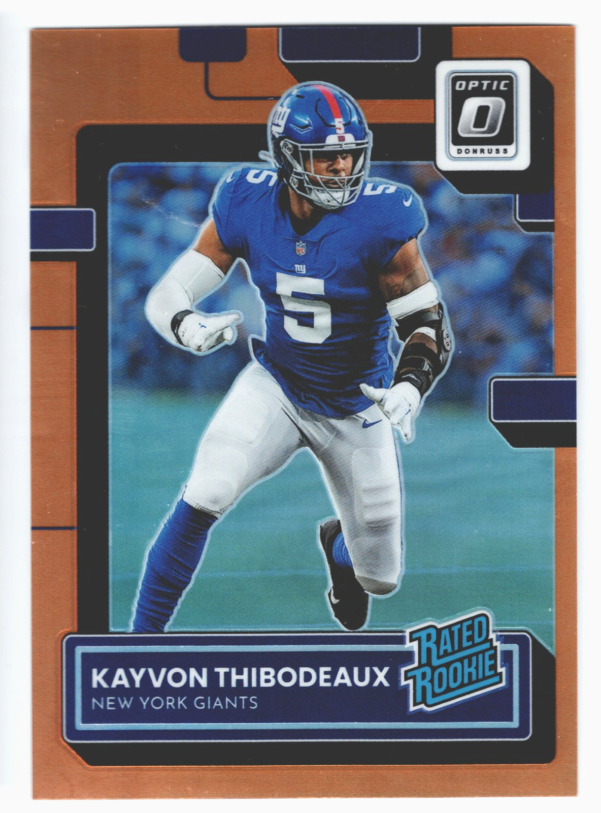 2022 Donruss Optic Kayvon Thibodeaux Rated Rookie RC Orange Prizm /199 #245