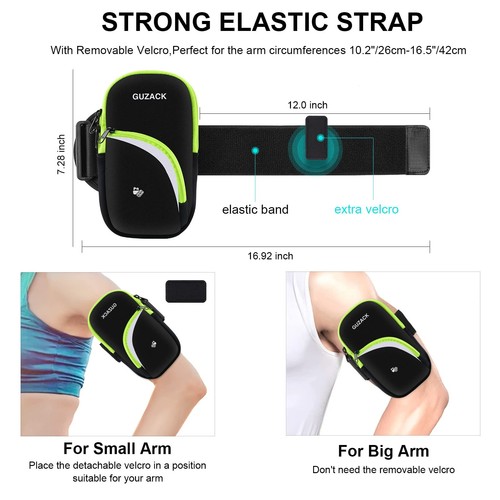 Phone Holder for Running Armband for iPhone 14 15 Pro Max 13 12 11 X XS XR 8 ... - 第 4/9 張圖片