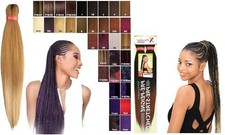 X-Pression 2x Pre-Stretched Braids Orginal 46" (116cm) Rastazöpfe, vorgestreckt