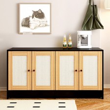 Double Litter Box Enclosure,Cat Litter Box Enclosure for 2 Cats, Hidden Litter B