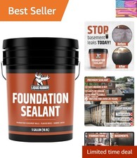 Basement and Foundation Repair Sealant - Waterproof Concrete Sealer  Crack F...