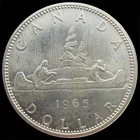 ****1965 Canada Silver Dollar Silver Great Condition****