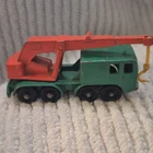 Lesney No. 30 8 Wheel Crane Matchbox Series Diecast Green Red Yellow Toy