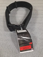 BLACKHAWK! Reinforced 2" Outer Duty Belt with Loop Inner, Plain, Fits 26"-30"