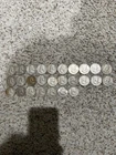 Lot of 27 Silver Franklin Half Dollars dated from 1950 to 1963