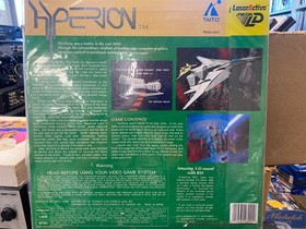 &ldquo;Hyperion- A Space Shooting Game&rdquo; on LaserActive Sega Mega LD #PEASU5019.