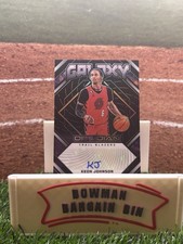 2022-23 Panini Obsidian Galaxy Ink #5 Keon Johnson AUTO 116/149 BLAZERS