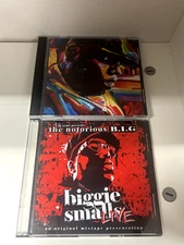 2x Mixtape Mix CD Lot Mick Boogie DJ Semi Biggie Smalls Live & Unbelievable