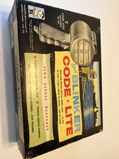 1950's Hasbro Twin Navy Blinker Code Light Lite In Original Box w/Directions