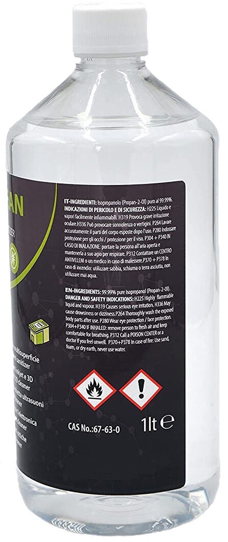 Isopropanolo 99.9% Puro - 1 Litro | Detergente E Sgrassante Per Elettronica, Superfici E Altro - Foto 8