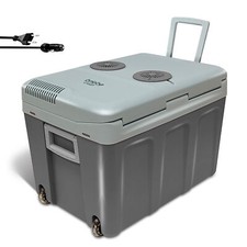 Nevera Portátil Eléctrica de Viaje, Coche, Camping, 12V / 220V, Capacidad 40 L