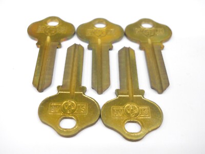 Star 5SA4 Key Blank Fits Sargent locks 1007 Lot of 5