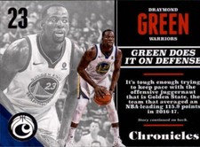 2017-18 Panini Chronicles Basketball Base Singles (Pick Your Cards)