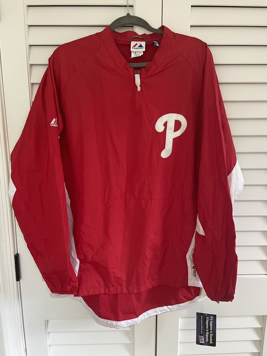 Philadelphia Phillies Jacket Windbreaker Quarter Zip