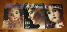 Collector Porcelain DOLL ARTISAN Magazine Back Issues Lot 1996